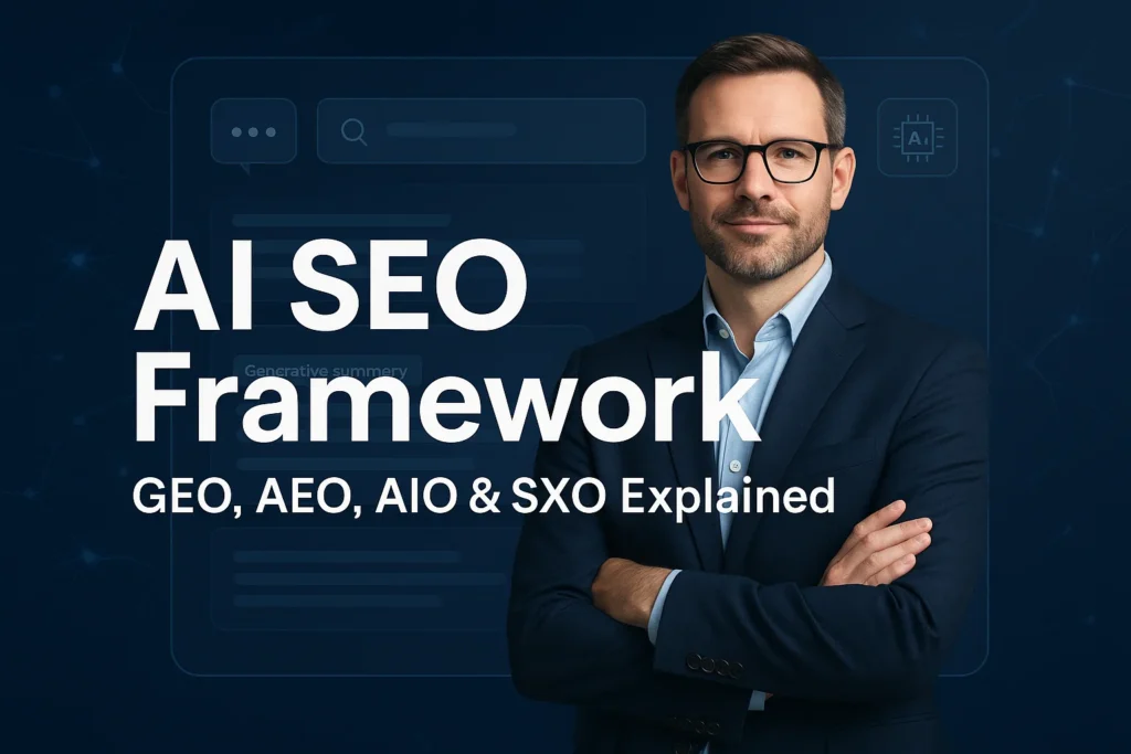 AI SEO Framework - GEO AEO AIO SXO Explained